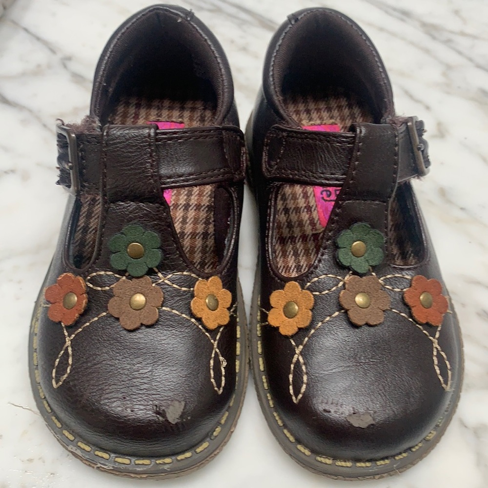 Rachel Shoes Brown Mary Jane